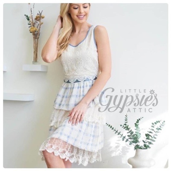 Ryu Farmhouse Country Cottage Midi Dress - Picture 9 of 9